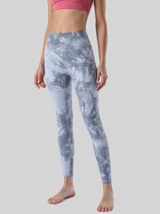 Double-sided brushed nude high waist, buttocks, abdomen, yoga clothes, nine-point pants-[Adult]-[Female]-Star gray-XS-2022 Online Blue Zone Planet