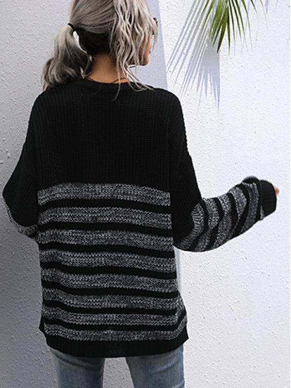 mid length long sleeve bottoming sweater knitted sweater BLUE ZONE PLANET