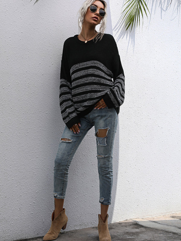 mid length long sleeve bottoming sweater knitted sweater BLUE ZONE PLANET