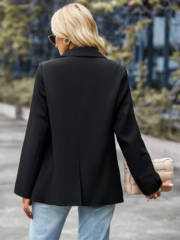 Women's casual long-sleeved small suit jacket kakaclo