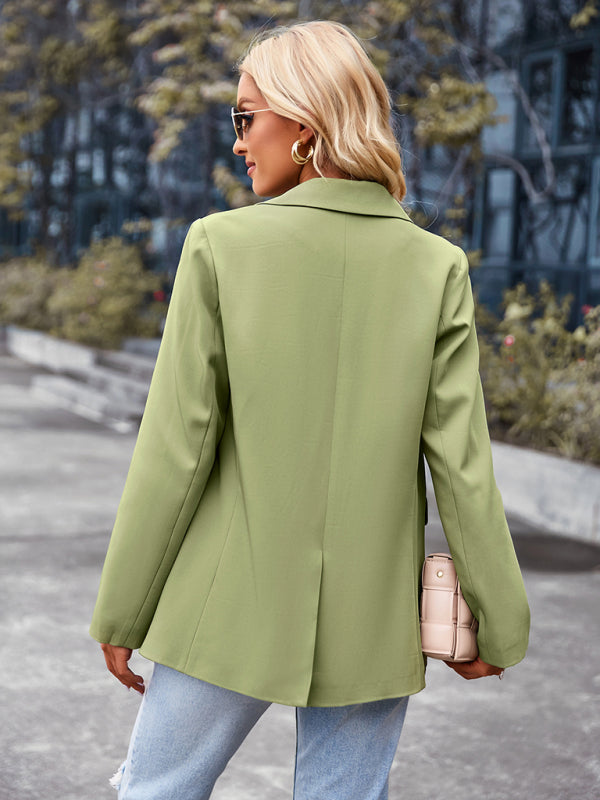 Women's casual long-sleeved small suit jacket kakaclo