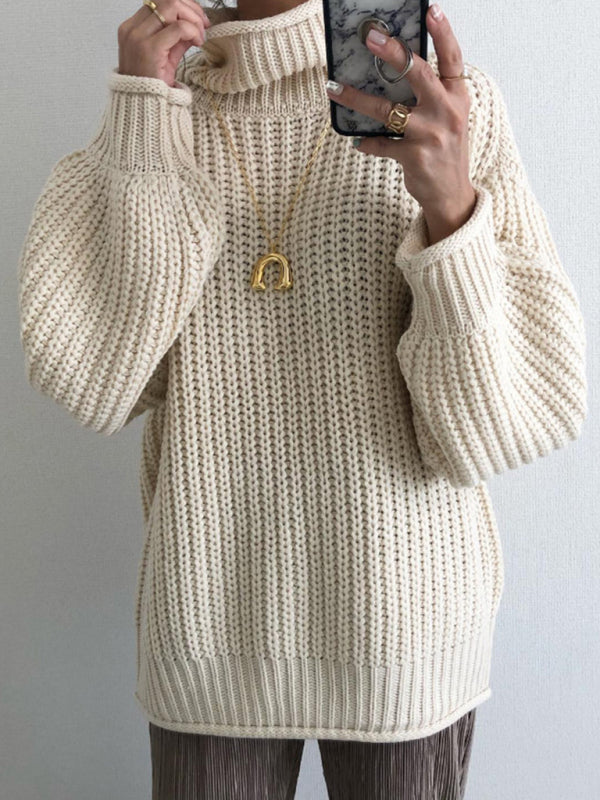 women's casual loose pullover sweater-[Adult]-[Female]-2022 Online Blue Zone Planet