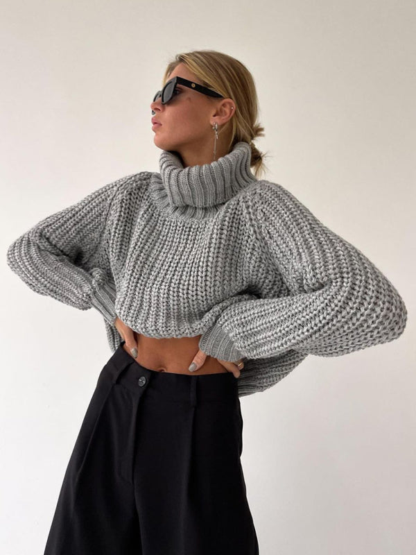 New women's loose casual versatile long-sleeved sweater-[Adult]-[Female]-2022 Online Blue Zone Planet