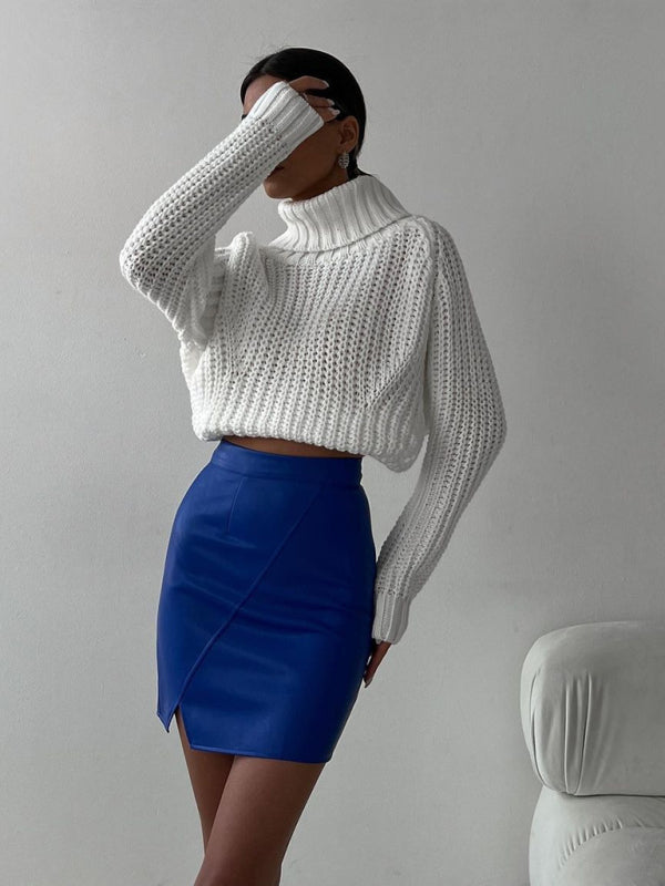 New women's loose casual versatile long-sleeved sweater-[Adult]-[Female]-2022 Online Blue Zone Planet