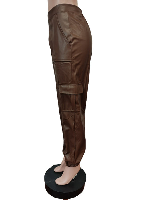 Blue Zone Planet |  able Multiple Pocket Cargo Pants BLUE ZONE PLANET