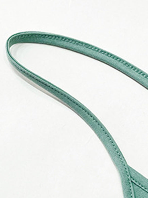 solid color spaghetti strap jumpsuits BLUE ZONE PLANET