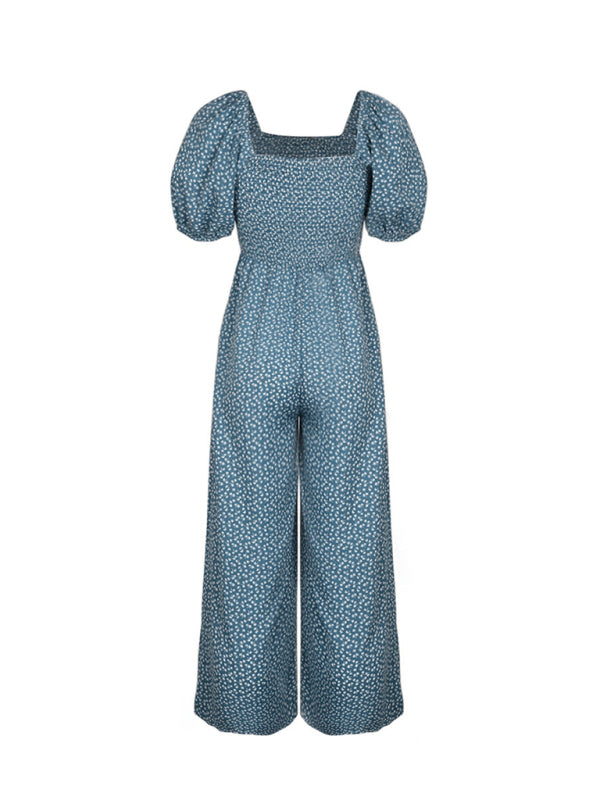 Blue Zone Planet | Women's New Printed Jumpsuit-[Adult]-[Female]-2022 Online Blue Zone Planet