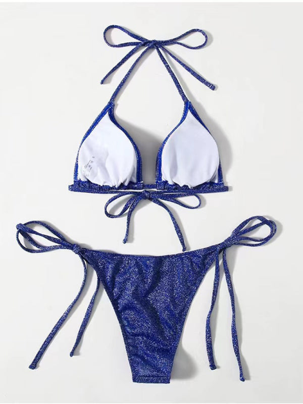 Blue Zone Planet | split backless strappy bikini BLUE ZONE PLANET