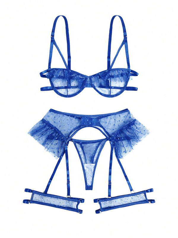 Blue Zone Planet |  Three-point bra and panties set BLUE ZONE PLANET