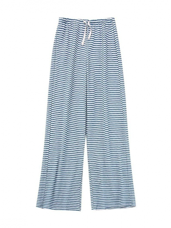 Blue Zone Planet | Casual Textured Jacquard Vest/Pants Two-Piece Set BLUE ZONE PLANET
