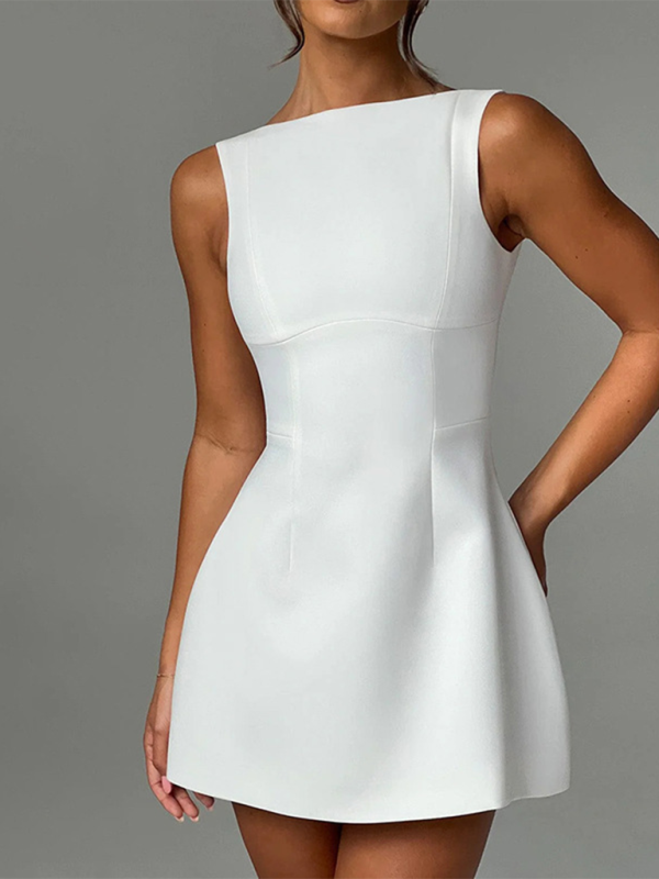 backless tank dress Blue Zone Planet