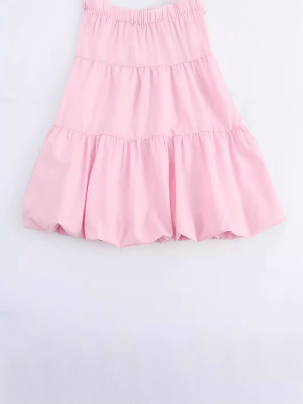 able design ruffled suspender short dress-[Adult]-[Female]-2022 Online Blue Zone Planet