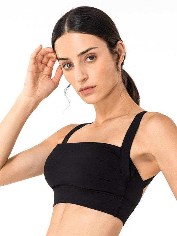 Blue Zone Planet | Anti-hunchback posture correction with chest pad sports bra fitness back yoga vest bra-TOPS / DRESSES-[Adult]-[Female]-2022 Online Blue Zone Planet