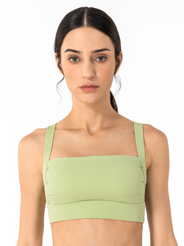 Blue Zone Planet | Anti-hunchback posture correction with chest pad sports bra fitness back yoga vest bra-TOPS / DRESSES-[Adult]-[Female]-2022 Online Blue Zone Planet