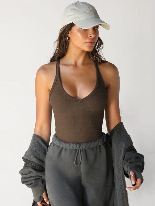 knitted vest for women slim fit inner top-TOPS / DRESSES-[Adult]-[Female]-2022 Online Blue Zone Planet