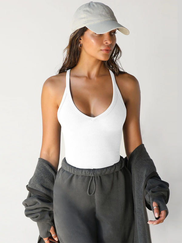 knitted vest for women slim fit inner top-TOPS / DRESSES-[Adult]-[Female]-2022 Online Blue Zone Planet