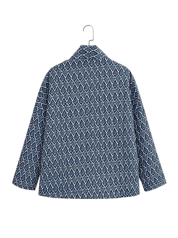 Blue Zone Planet | Lily's Ethnic Style Quilted Thin Coat-TOPS / DRESSES-[Adult]-[Female]-2022 Online Blue Zone Planet