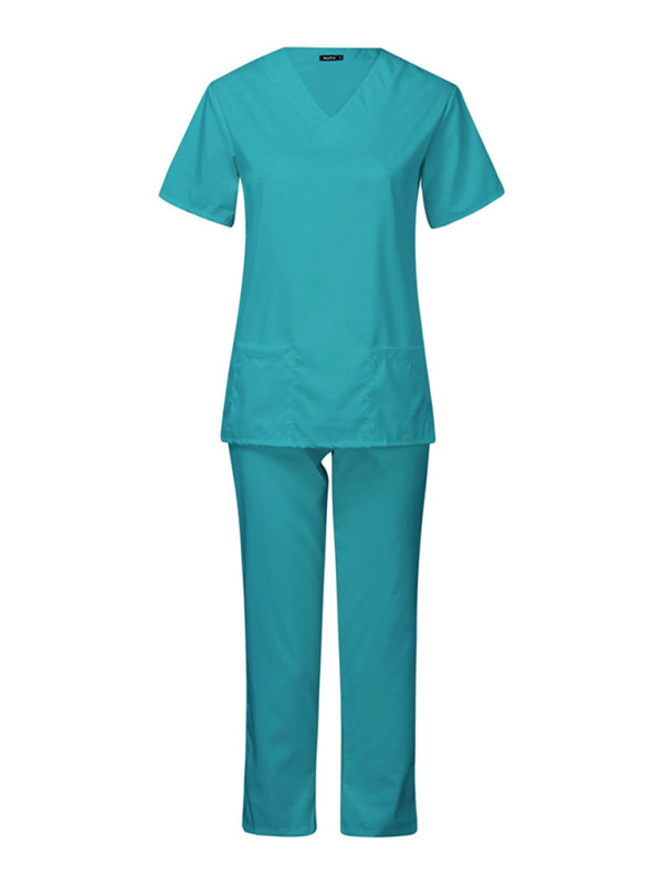 Wash clothes thin doctor surgical gown female nurse work clothes elastic Quick-drying suit-[Adult]-[Female]-2022 Online Blue Zone Planet