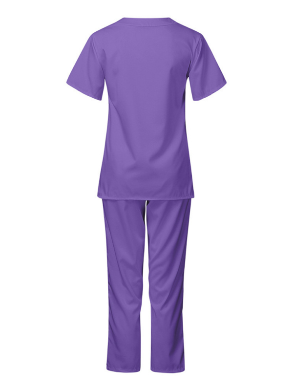 Wash clothes thin doctor surgical gown female nurse work clothes elastic Quick-drying suit-[Adult]-[Female]-2022 Online Blue Zone Planet