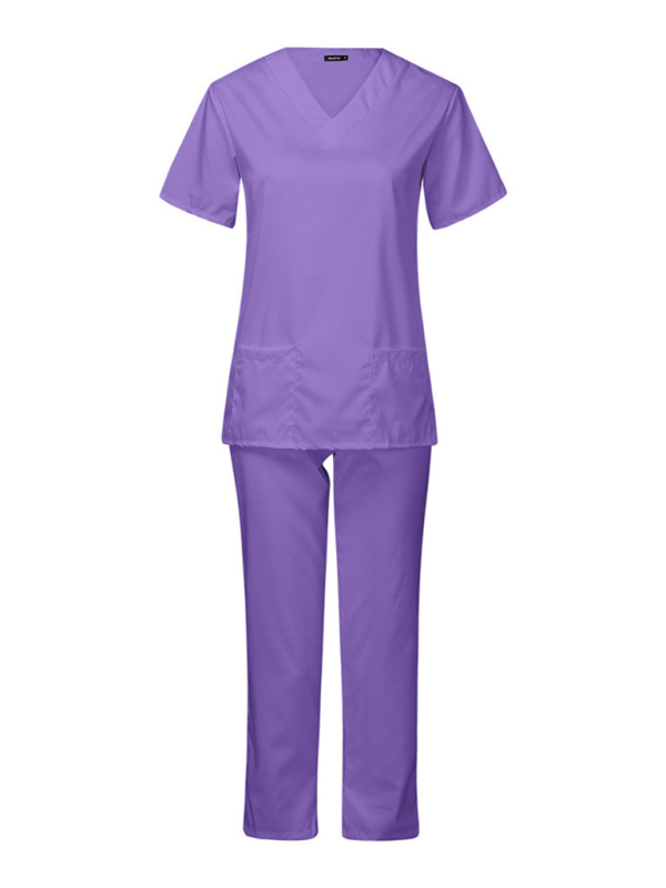 Wash clothes thin doctor surgical gown female nurse work clothes elastic Quick-drying suit-[Adult]-[Female]-2022 Online Blue Zone Planet