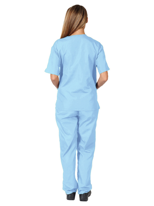 Wash clothes thin doctor surgical gown female nurse work clothes elastic Quick-drying suit-[Adult]-[Female]-2022 Online Blue Zone Planet