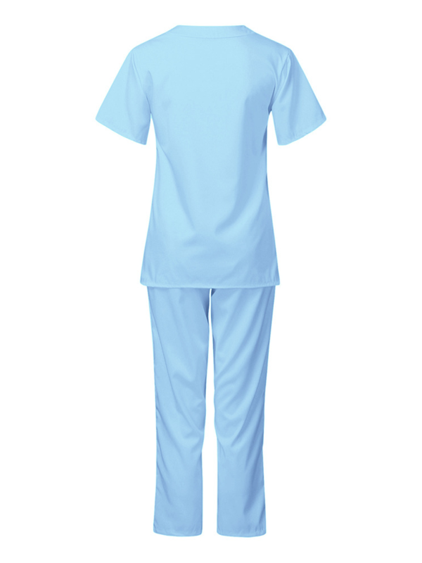 Wash clothes thin doctor surgical gown female nurse work clothes elastic Quick-drying suit-[Adult]-[Female]-2022 Online Blue Zone Planet