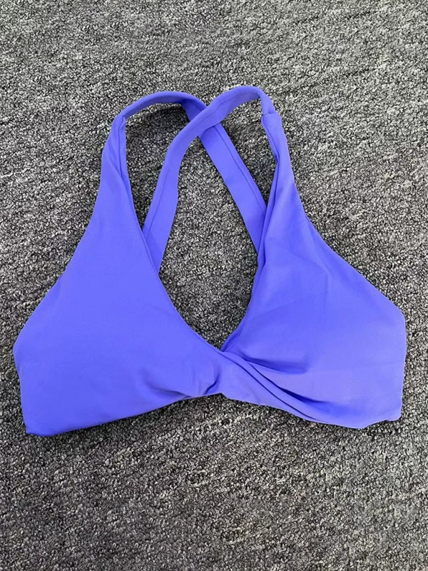 Tight-fitting quick-drying sports yoga bra for outdoor running cross-back fitness underwear-[Adult]-[Female]-2022 Online Blue Zone Planet