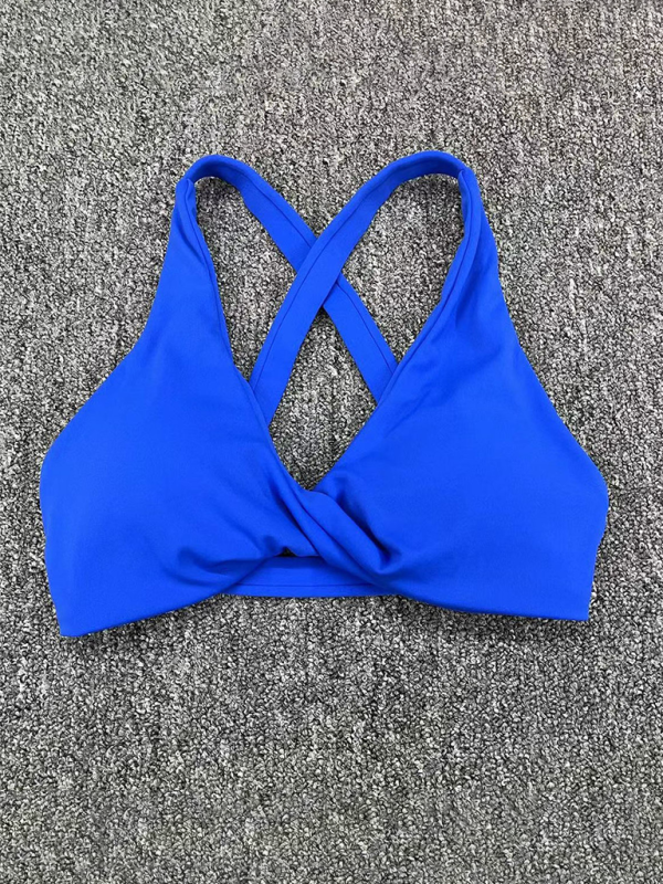 Tight-fitting quick-drying sports yoga bra for outdoor running cross-back fitness underwear-[Adult]-[Female]-2022 Online Blue Zone Planet