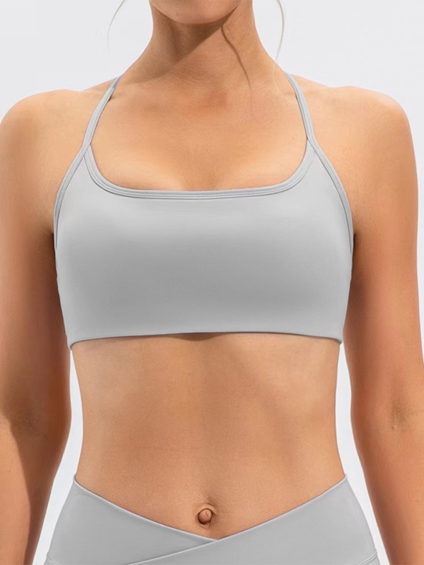 Sport back fitness bra top-[Adult]-[Female]-Grey-S-2022 Online Blue Zone Planet