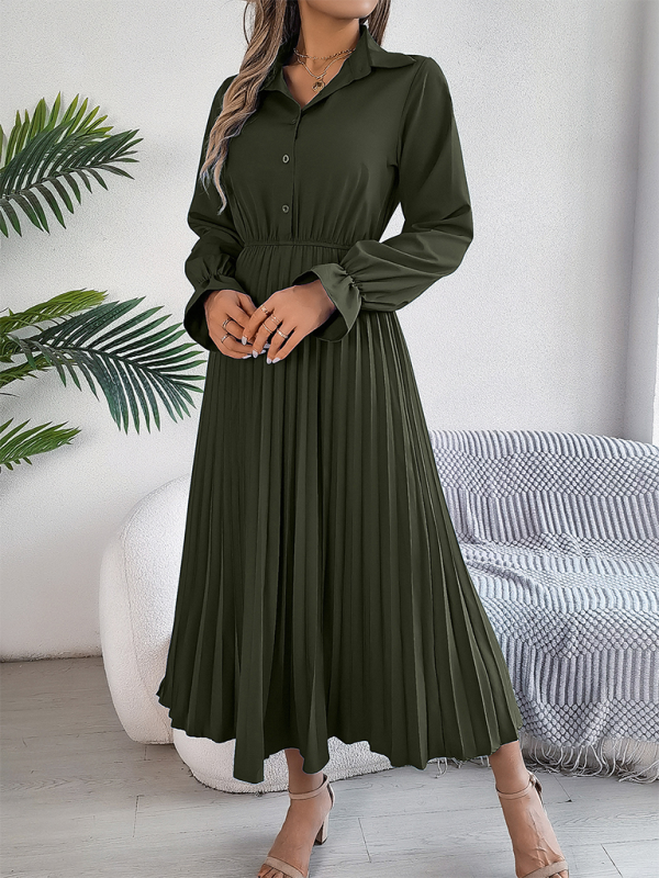pleated dress online Evelyn Pleated Dress