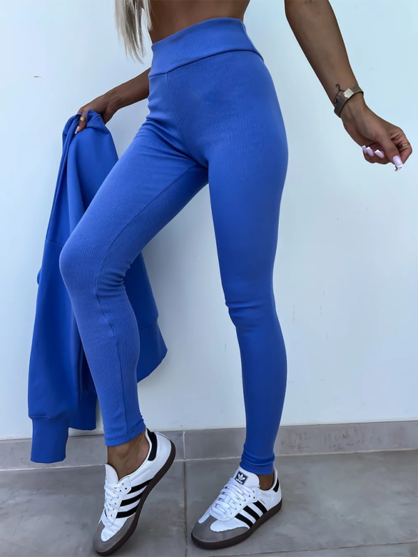 New style casual tight pants loose sweater suit two piece set-[Adult]-[Female]-2022 Online Blue Zone Planet