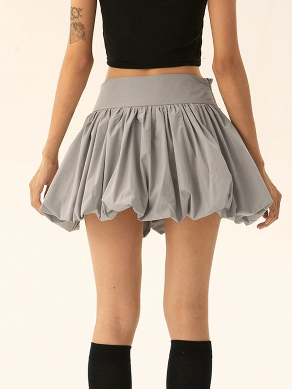 Fashionable Tutu Skirt Flower Bud Skirt Short Skirt-[Adult]-[Female]-2022 Online Blue Zone Planet