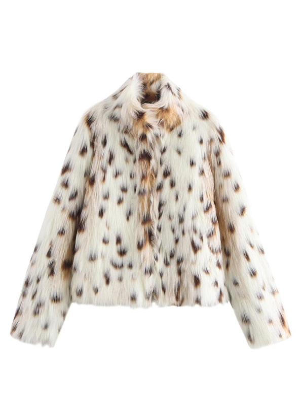 Blue Zone Planet | New Faux Fur Jacket-[Adult]-[Female]-2022 Online Blue Zone Planet