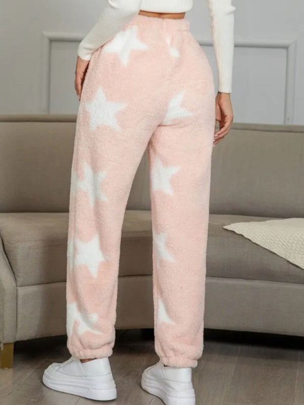 Blue Zone Planet | New coral fleece pajamas-[Adult]-[Female]-2022 Online Blue Zone Planet