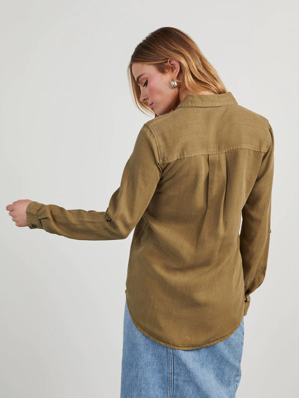 New casual lapel single-breasted women's long-sleeved denim-[Adult]-[Female]-2022 Online Blue Zone Planet