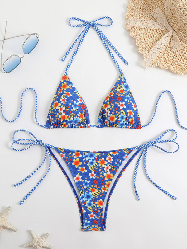 New style printed split bikini triangle lace sexy bikini-[Adult]-[Female]-Pattern5-S-2022 Online Blue Zone Planet