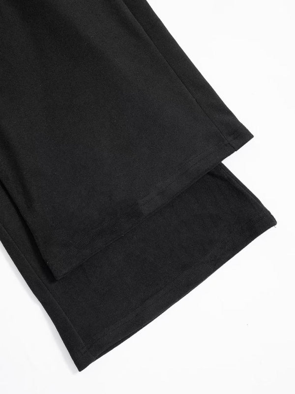 Anna's Drawstring Waistband Loose Casual Pants-[Adult]-[Female]-2022 Online Blue Zone Planet