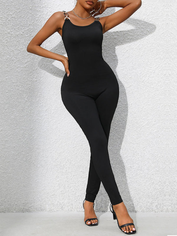 New sexy jumpsuit tight suspenders jumpsuit-[Adult]-[Female]-2022 Online Blue Zone Planet