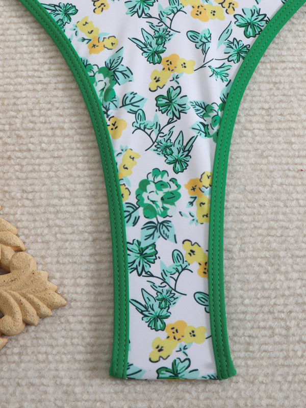 Floral print bikini-[Adult]-[Female]-2022 Online Blue Zone Planet