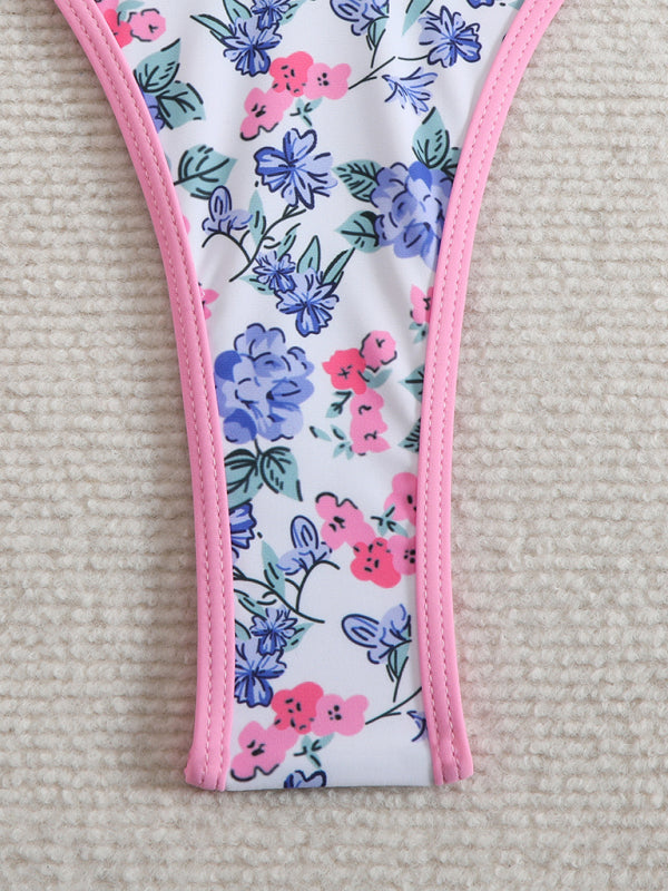 Floral print bikini-[Adult]-[Female]-2022 Online Blue Zone Planet