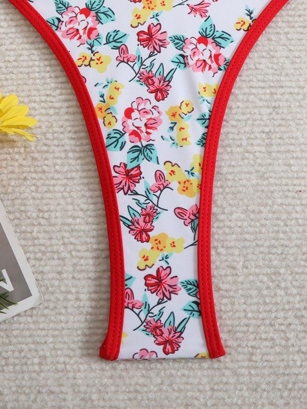 Floral print bikini-[Adult]-[Female]-2022 Online Blue Zone Planet