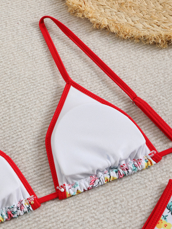 Floral print bikini-[Adult]-[Female]-2022 Online Blue Zone Planet