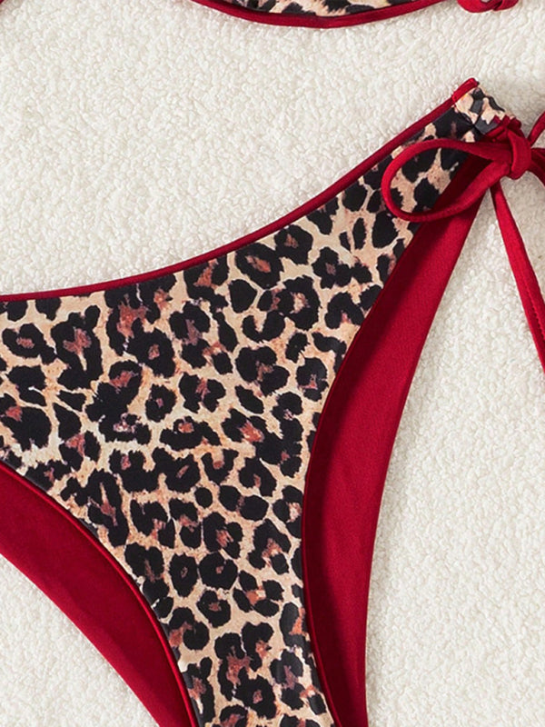 Leopard print swimsuit-[Adult]-[Female]-2022 Online Blue Zone Planet