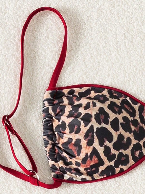 Leopard print swimsuit-[Adult]-[Female]-2022 Online Blue Zone Planet