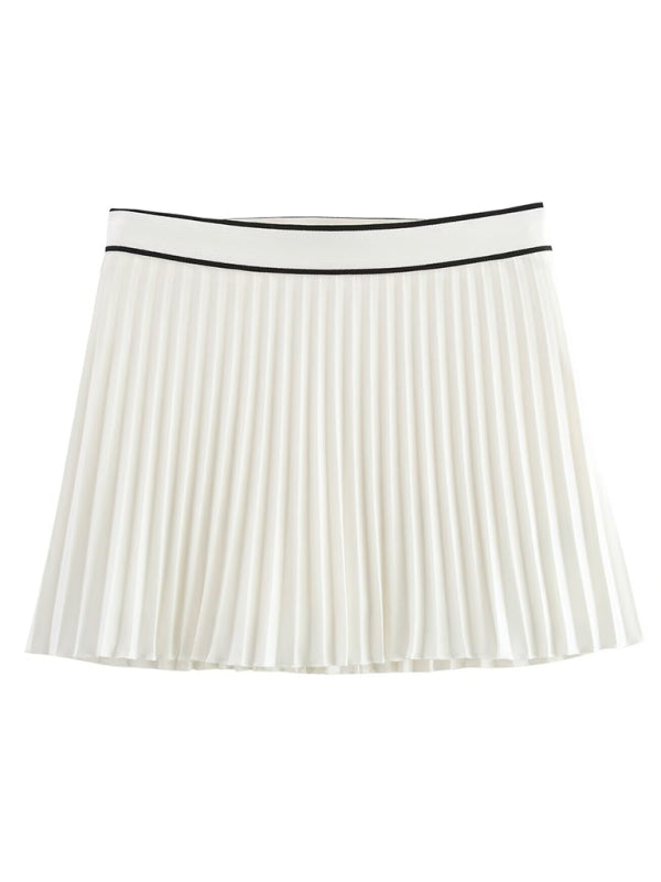 Julia's Pleated Tennis Mini Skirt-TOPS / DRESSES-[Adult]-[Female]-2022 Online Blue Zone Planet