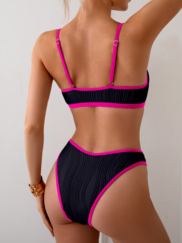 Sexy Contrast Bikini-[Adult]-[Female]-2022 Online Blue Zone Planet