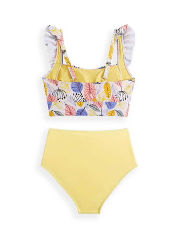 New swimsuit ruffled three-piece bikini-[Adult]-[Female]-2022 Online Blue Zone Planet