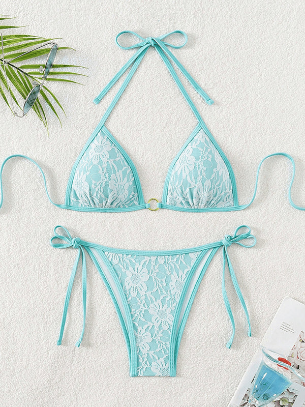 Backless Lace Bikini-[Adult]-[Female]-2022 Online Blue Zone Planet