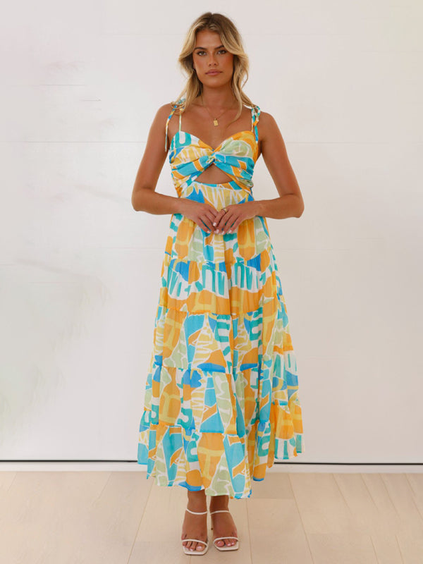 hot holiday dresses Beach long dress sexy girl suspender dress – Blue Zone Planet Sexy Sweetheart Mermaid Gowns Colour:Neutral Grey ruffle trim detail for Italian Marinated Green Bean