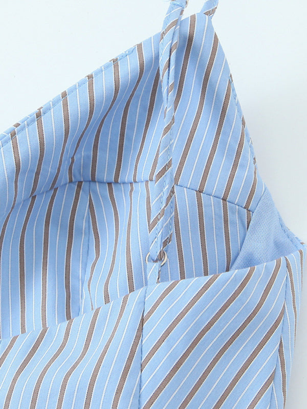 Fashionable Spaghetti Strap Top-[Adult]-[Female]-2022 Online Blue Zone Planet
